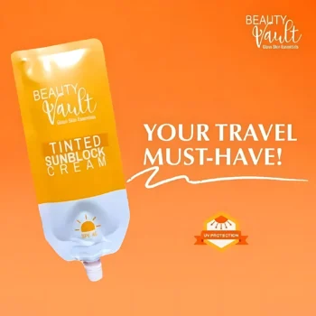 Beauty Vault Premium Tinted Sunblock Cream