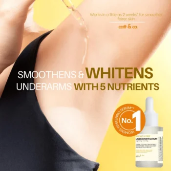 Catt & Co Bright and Free Underarm Serum 30ml