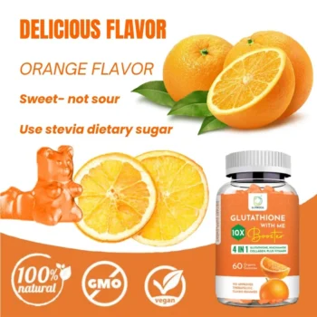 Dr. Pinoca Glutathione With Me 10X Booster - 60 Organic Gummies