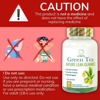 Dr. Pinoca Green Tea Nature Lean Gummies