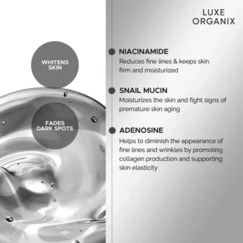 Luxe Organix Whitening Repair Ultra Light Glow Moisturizer