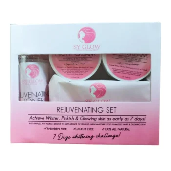 SY Glow Glass Skin Set – 7 Days Whitening Challenge
