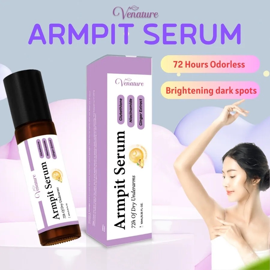Venature Armpit Serum 72h Of Dry Underarms - 10ml (6) Venature Armpit Serum 72h Of Dry Underarms - 10ml