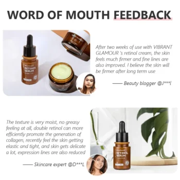 Vibrant Glamour Double Retinol Serum Anti-aging