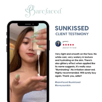 Barefaced Sunkissed Illuminating Sunscreen