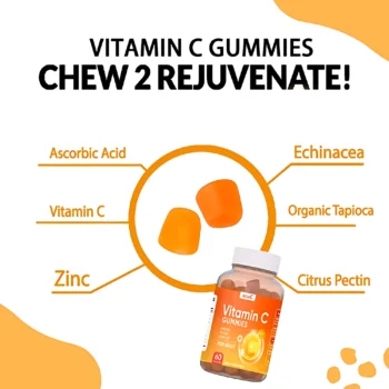 Mega C Vitamin C Gummies – Adult Immune Support Supplement