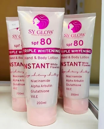 SY Glow Triple Whitening Hand & Body Lotion