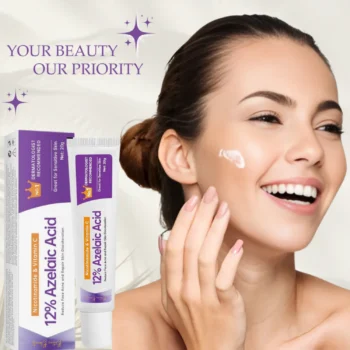 12% Azelaic Acid Booster + Hyaluronic Acid & Niacinamide Serum – Pore Cleansing & Blemish Control Facial Cream - Image 2