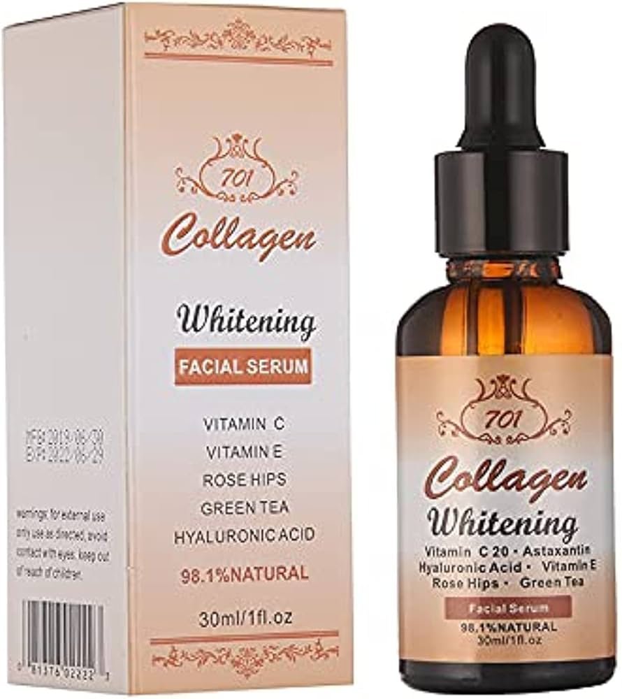 61ctZvhqeNL._AC_UF1000,1000_QL80_ 701 Collagen Whitening Facial Serum – 30ml - Image 1