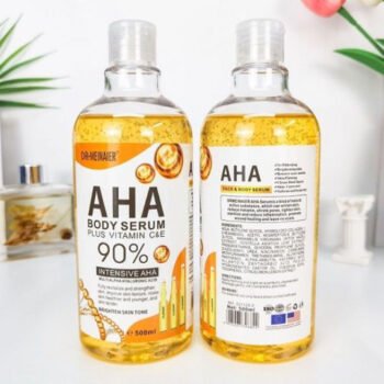 Dr. Meinaier 90% Intensive AHA Body Serum with Vitamin C & E – 500ml
