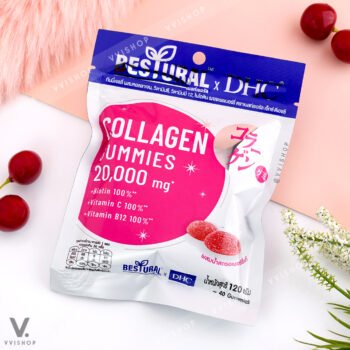 DHC Collagen Gummies Pink – Japan - Image 3