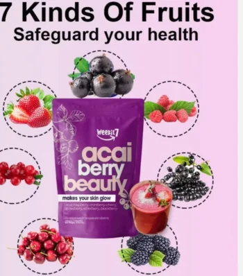 Weekit7 Acai Berry Beauty – 7 Sachets (35g) - Image 2