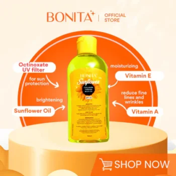 BONITA SUNFLOWER COLLAGEN BODY OIL - Image 4