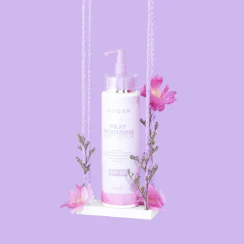 Adorn Milky Whitening Body Lotion SPF50 – 200ml - Image 5