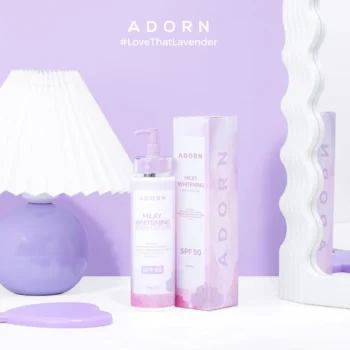 Adorn Milky Whitening Body Lotion SPF50 – 200ml
