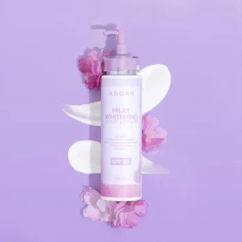 Adorn Milky Whitening Body Lotion SPF50 – 200ml - Image 2