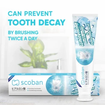 Scoban Teeth Whitening Toothpaste With Baking Soda – 200g