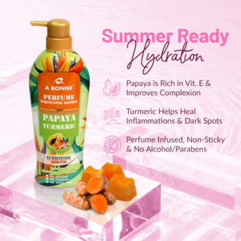 A Bonne Perfume Papaya Turmeric Lotion - Image 3