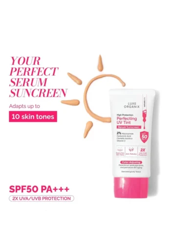LO Sunscreen Perfecting UV Tint – Pink - Image 3