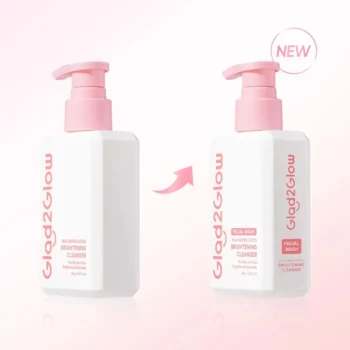 Glad2Glow Milk Amino Acid Gentle Cleanser 80ml - Image 3