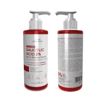 Luxe Organix DermaPro Salicylic Acid 2% Acne Rescue Serum Body Wash – 500ml - Image 3