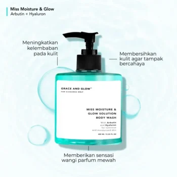 Grace and Glow Body Wash – Blue - Image 2