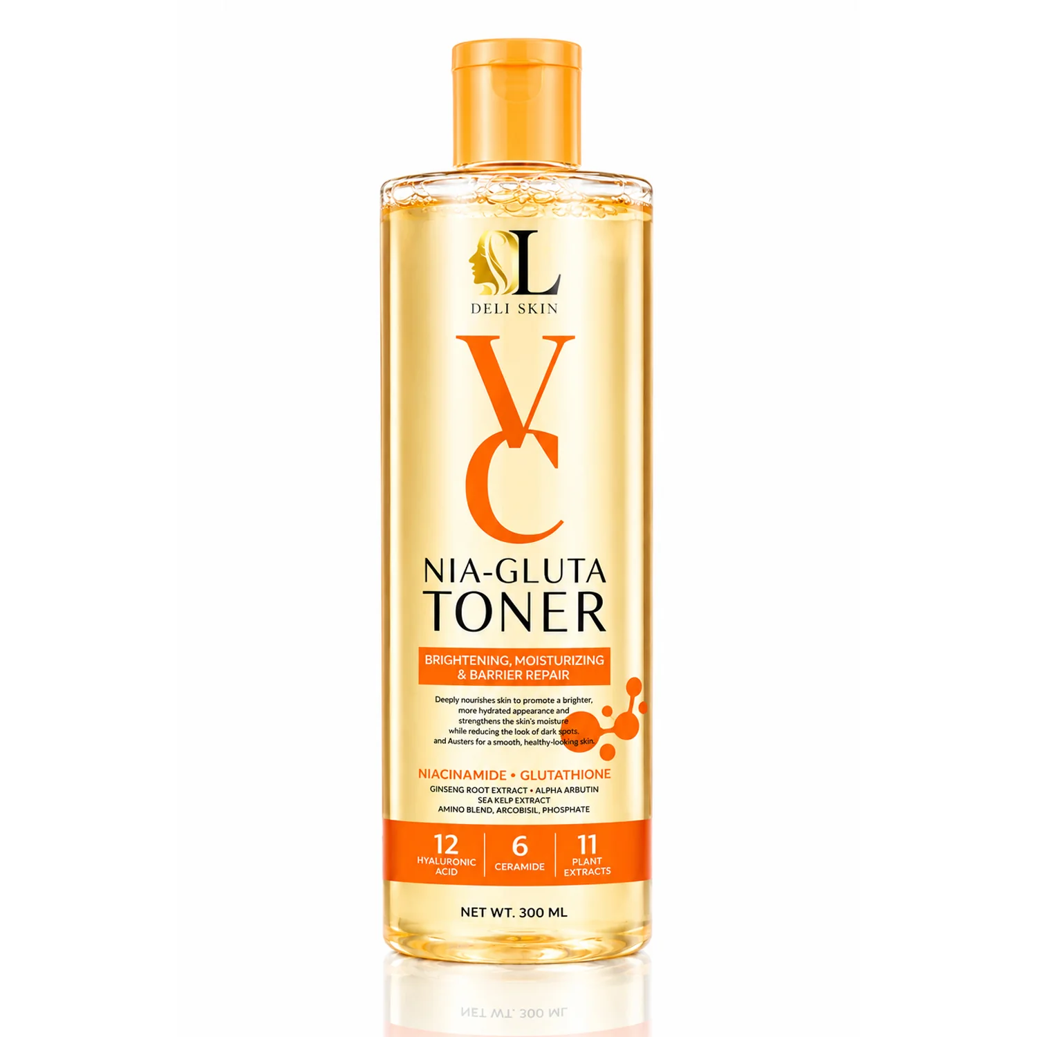 2_aca7cfa8-c0e2-4f11-b2f4-703300892e6a DELI SKIN VC NIA GLUTA TONER 300ML - Image 1