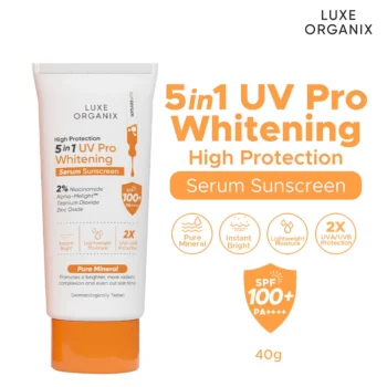 Luxe Organix 5in1 UV Pro Whitening Serum Sunscreen SPF 47 PA+++ 40ml - Image 3