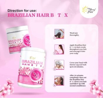 Merry Sun Brazilian Hair BTX – Ultimate Straight Treatment – 1000ml - Image 2