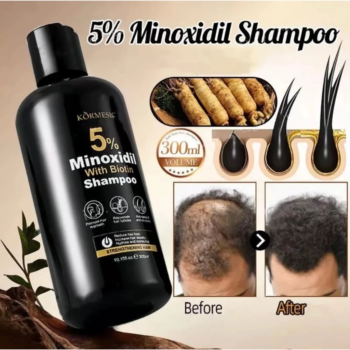 Kormesic 5% Minoxidil + Biotin Shampoo – 300ml - Image 3