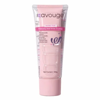 KAVOUGE DOUBLE TUBE BODY SERUM AND LOTION 250ML