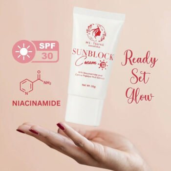 MS TSUNG ESSENTAIL SUNBLOCK CREAM SPF30- 30g