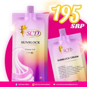 SCD SUNBLOCK CREAM GEL 50G - Image 3