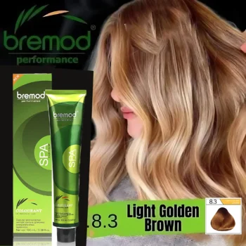 BREMOD HAIR COLOR LIGHT GOLDEN BROWN 8.3