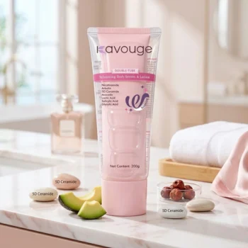 KAVOUGE DOUBLE TUBE BODY SERUM AND LOTION 250ML - Image 2